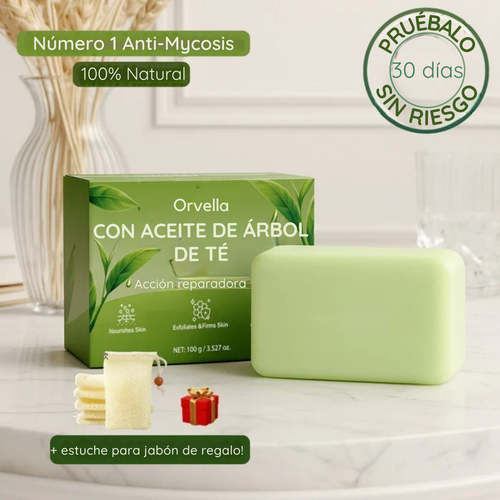 Jabón natural para hongos y sequedad en los pies